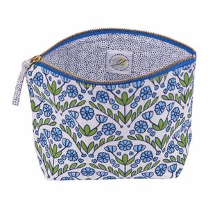 Blaire Blue Medium Essential Canvas Pouch 6