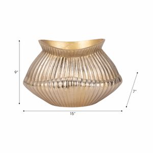 TARYNVALE GOLD VASE 9 (IN) 9