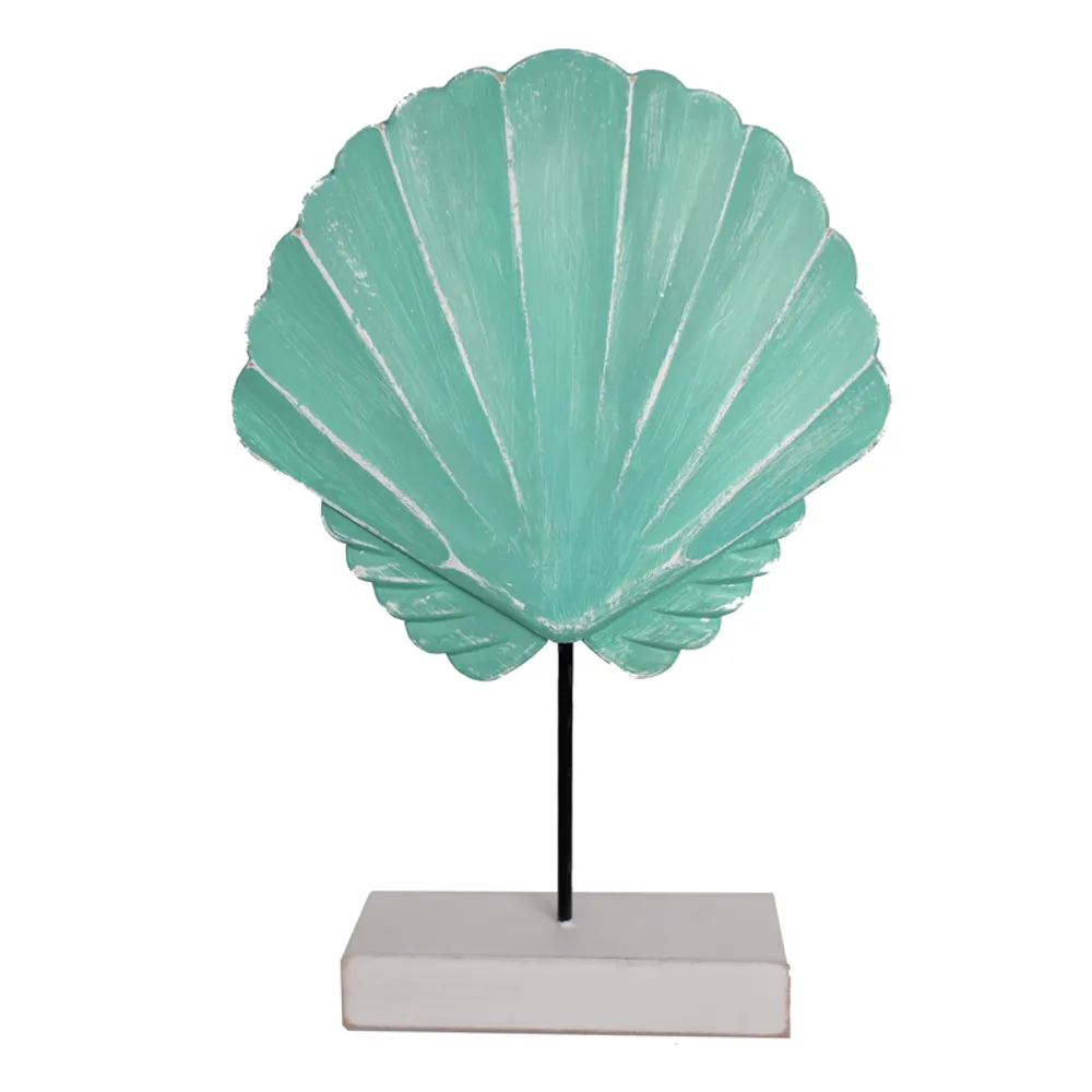 12" SCALLOP SHELL ON STAND