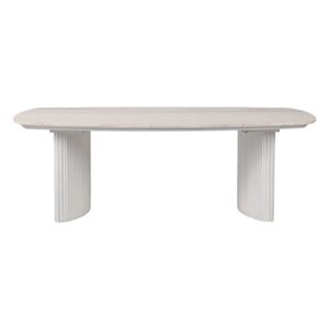 BERGENWELL IVORY COFFEE TABLE 17 (IN) 3