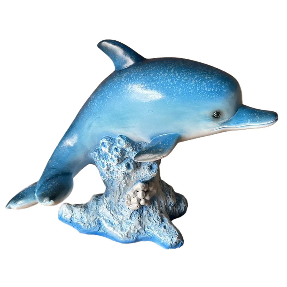 22" DOLPHIN RIDING WAVE