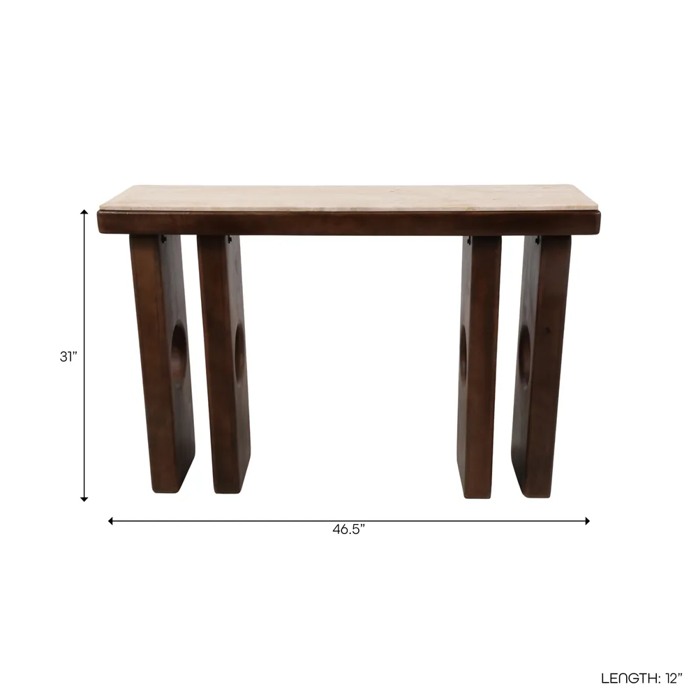 TARYNFORD TAN CONSOLE 47 (IN)