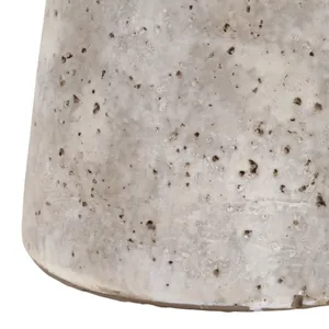 CARLIN GRAY CANDLE HOLDER 10 (IN) 6