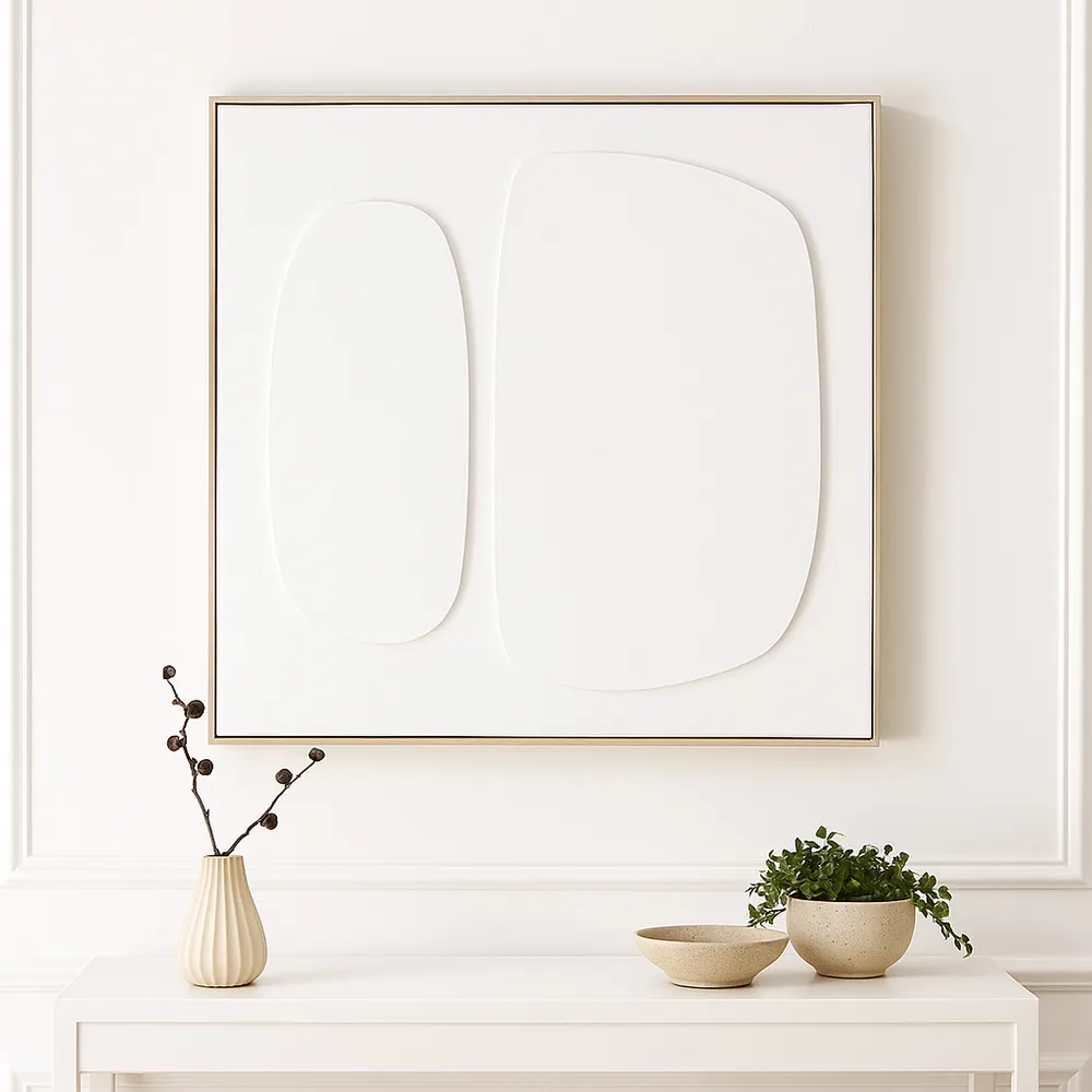 HAMPTON WHITE ART 40 (IN)