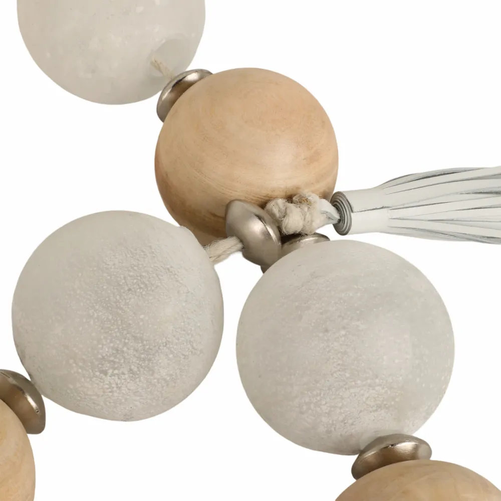 CALVINDALE IVORY BEAD 3 (IN)