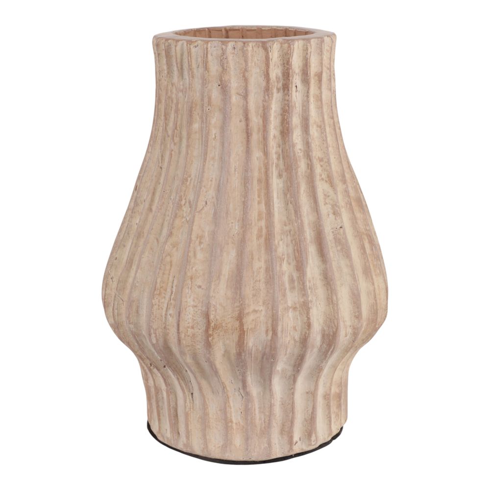 FALTONLAKE BROWN VASE 13 (IN)