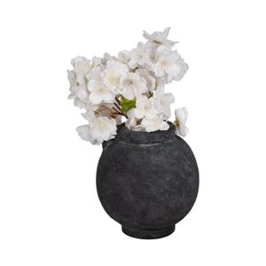 CORBINFORD BLACK VASE 8 (IN) 3