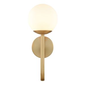 Caroline 6'' Wide 1-Light Vanity Light - Brushed Gold 3