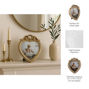 ISLELAKE GOLD FRAME 8 (IN) 9