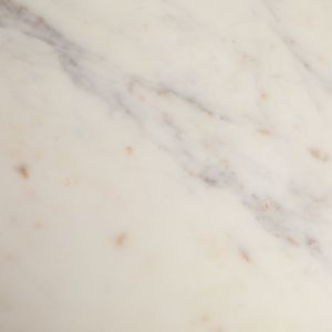 METAL, 42" MARBLE TOP CONSOLE, GOLD/WHITE 8