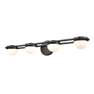 Nelly 31'' Wide 4-Light Vanity Light - Matte Black 2