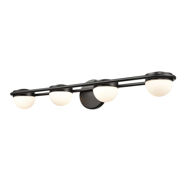 Nelly 31'' Wide 4-Light Vanity Light - Matte Black