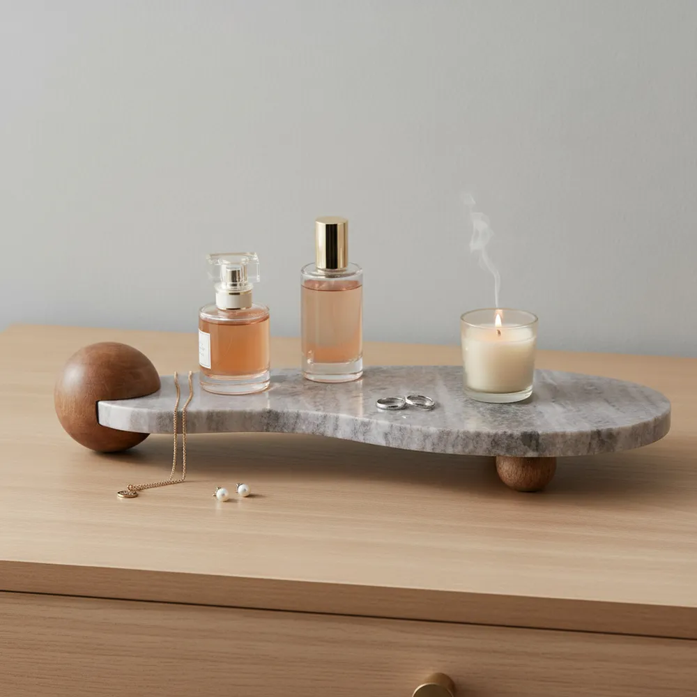 GREYSONWOOD TAN TRAY 3 (IN)