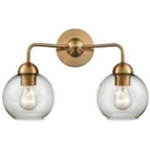 Bronson 10.75'' Wide 2-Light Vanity - Gold 1