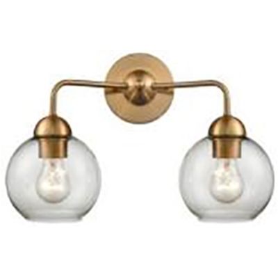 Bronson 10.75″ Wide 2-Light Vanity - Gold