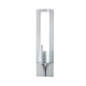 Slope 15'' High Integrated LED Sconce - Brushed Nickel 1
