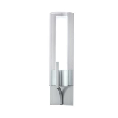 Slope 15″ High Integrated LED Sconce - Brushed Nickel