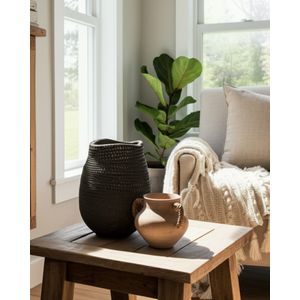 NORAHAVEN BROWN VASE 13 (IN) 7