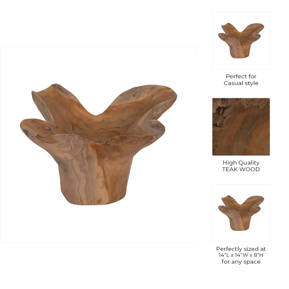 MASONWICK BROWN BOWL 8 (IN)