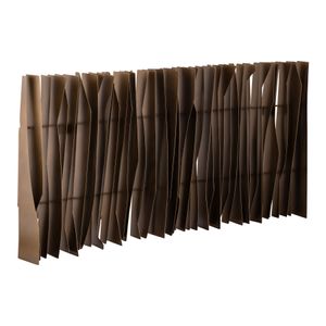Ridge Dimensional Wall Art - Brass 3