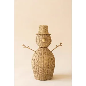 Woven Vine Snowman 3