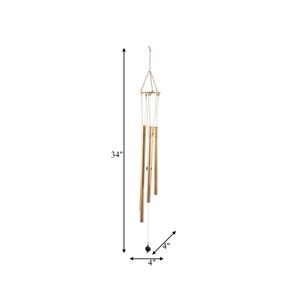 NOLANTON GOLD WIND CHIME 43 (IN) 10