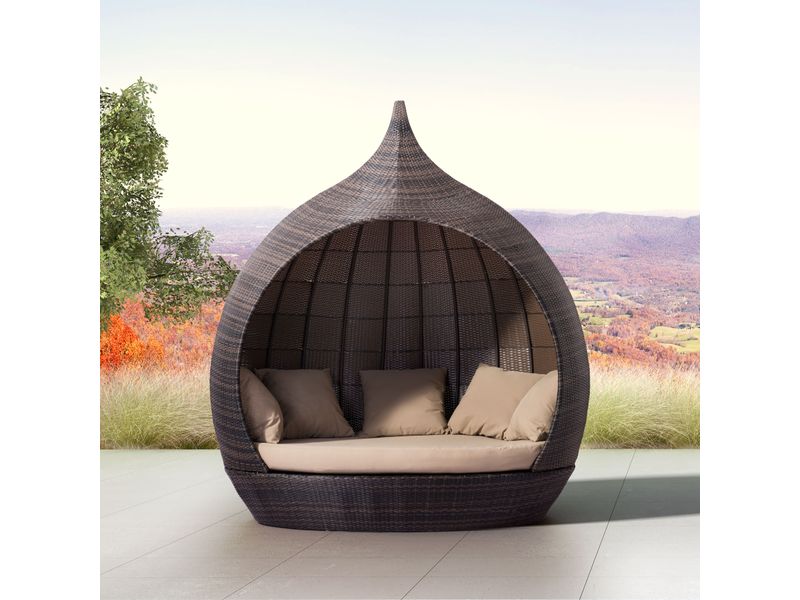 Martinique Beach Daybed Brown & Beige 2