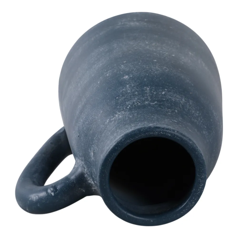 SHERMANCLIFF BLUE VASE 9 (IN)