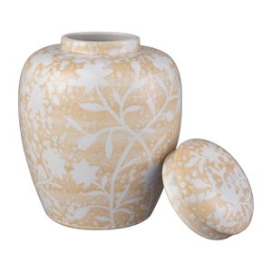 Yvonne Jar - Set of 2 Cream Glazed 3