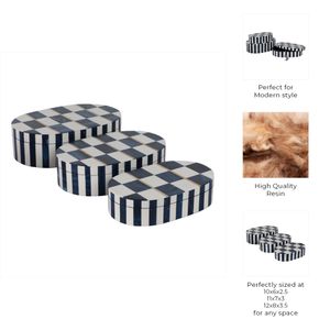 FALLONFORD SET OF 3 WHITE BOXES 4 (IN) 10