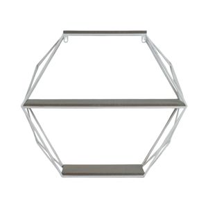 INGRIDHAVEN GRAY WALL SHELF 21 (IN) 7