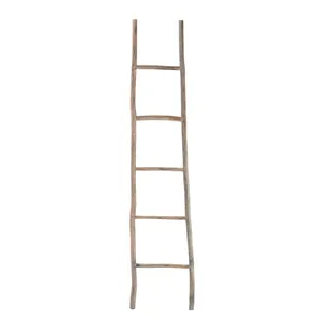 Lydia Wood Ladder - Large Bleached 3
