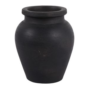 HAWLEYWORTH BLACK VASE 7 (IN) 1