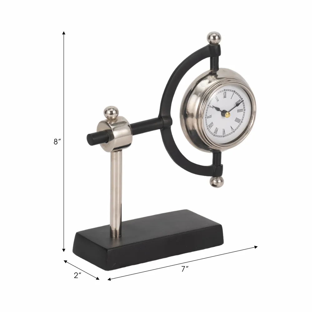 REXCROSS SILVER CLOCK 8 (IN)