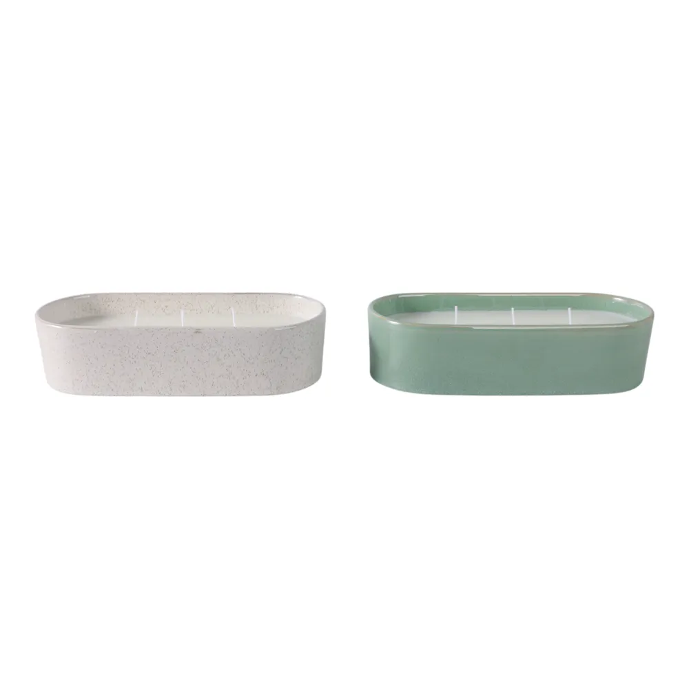 CHAPINLAND SET OF 2 GRAPEFRUIT&GINGER CANDLE 3 (IN)