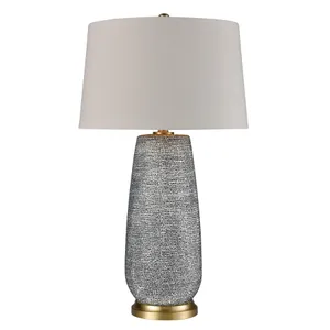 Rehoboth 30″ High 1-Light Table Lamp - Navy Gray 1