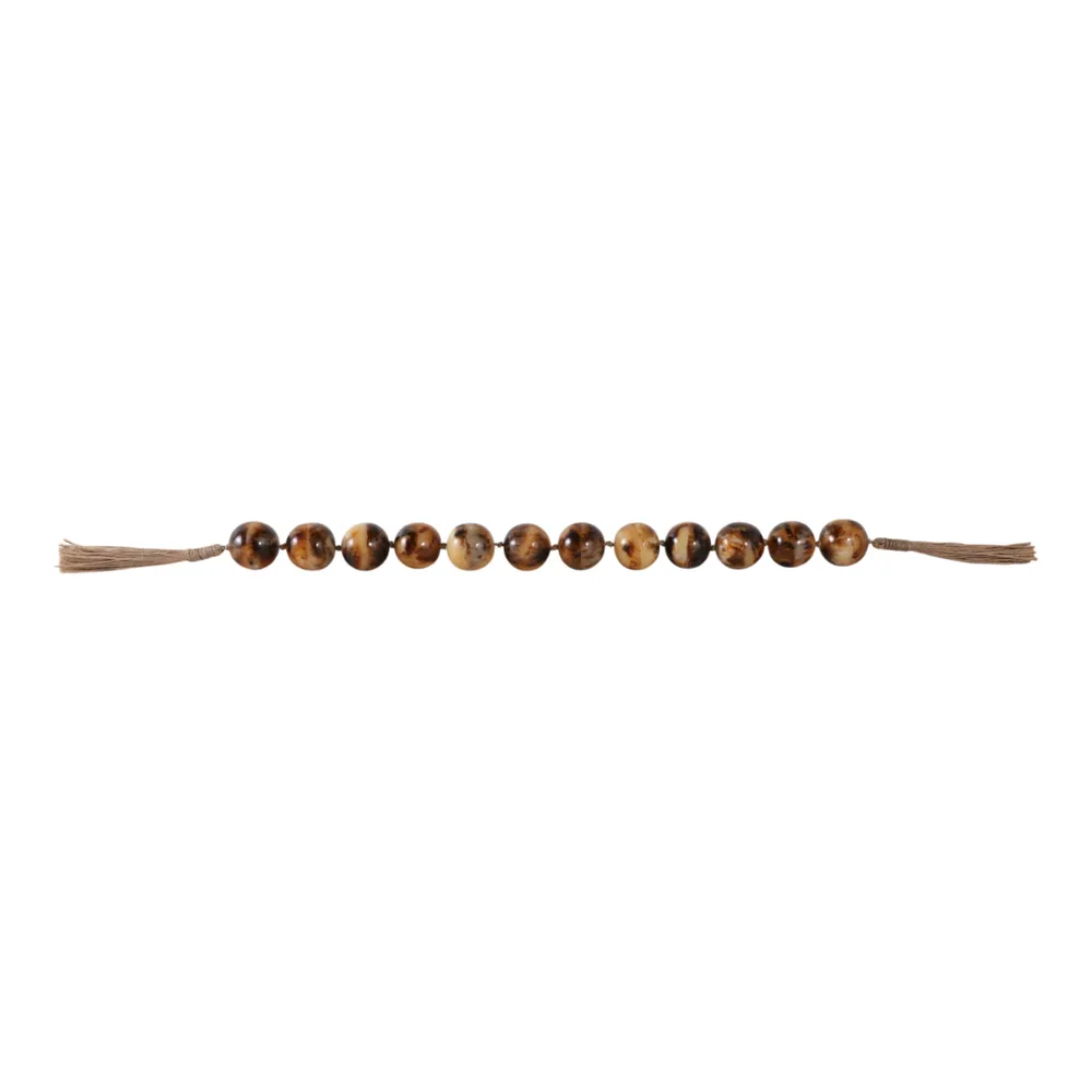 PALMERHAVEN BROWN BEAD 2 (IN)