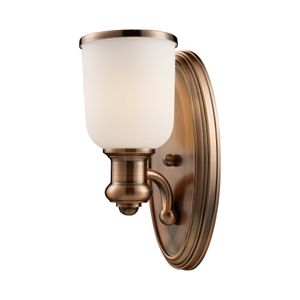 Brooksdale 13'' High 1-Light Sconce - Antique Copper 1