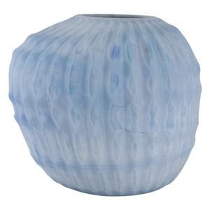 KIRBYWAY BLUE GLASS VASE 11 (IN) 1