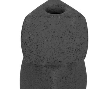 ENNISVALE BLACK CANDLE HOLDER 9 (IN) 5