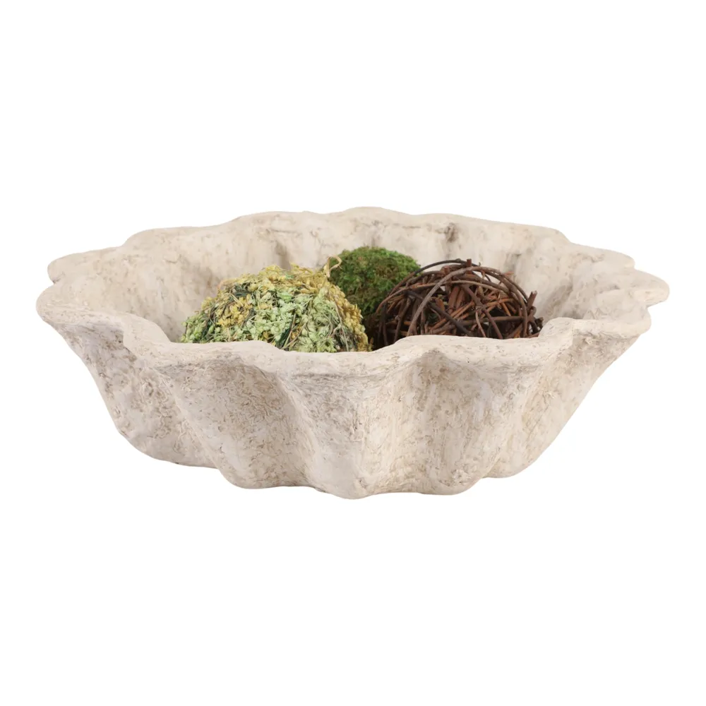 HADFIELDOAK IVORY BOWL 4 (IN)