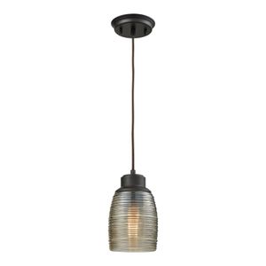Muncie 5'' Wide 1-Light Mini Pendant - Oil Rubbed Bronze 1