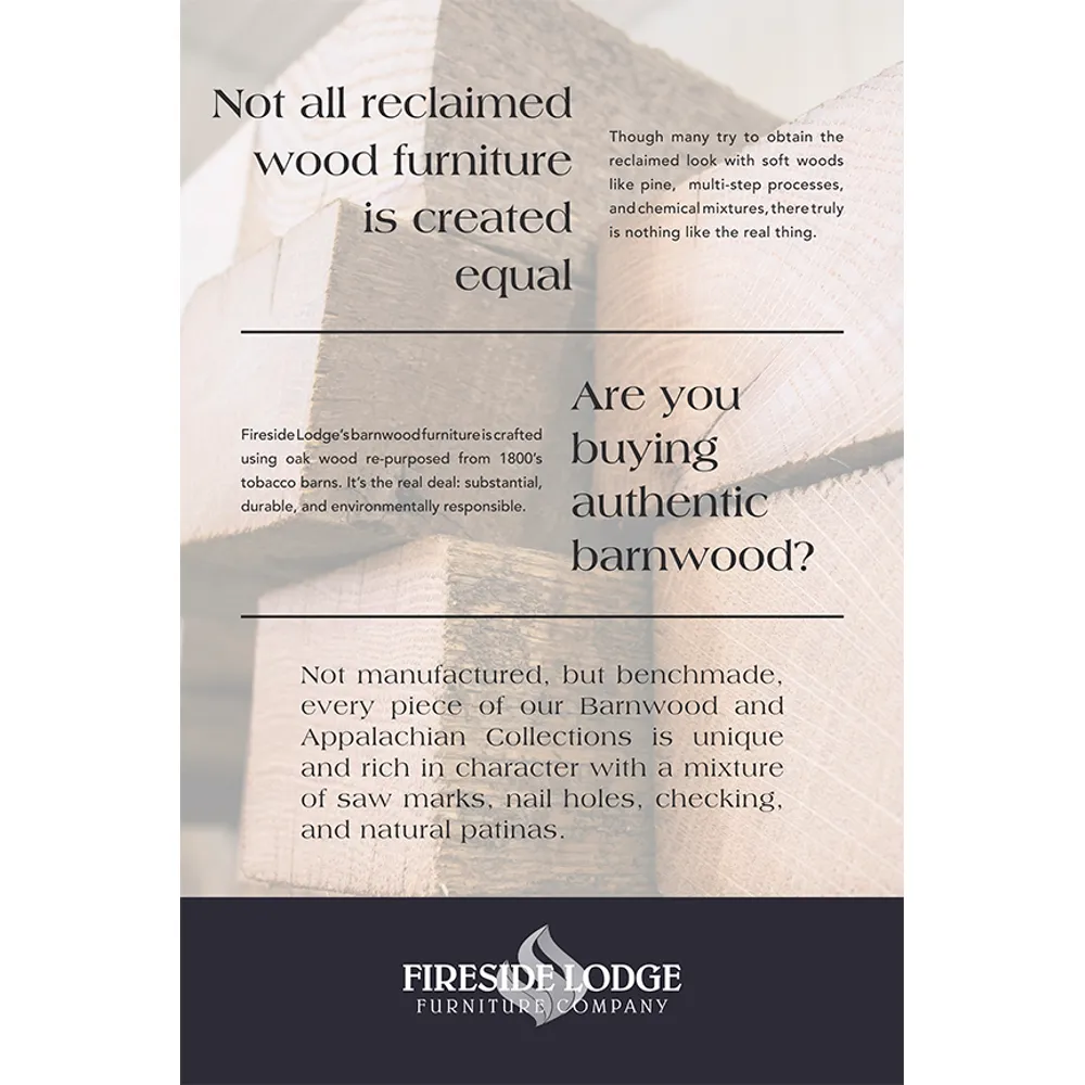 Marketing Poster - Authentic Barnwood 2