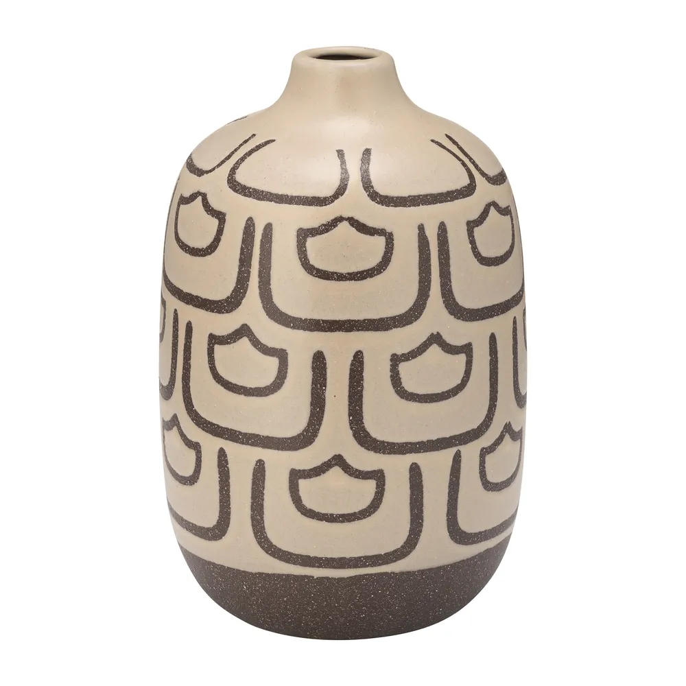 BARLOWBEACH IVORY VASE 10 (IN)
