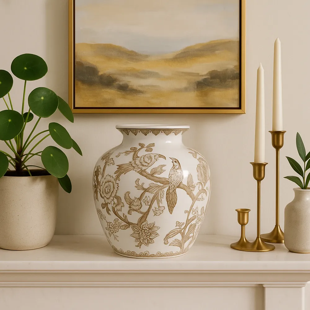 GORTONWAY BROWN CHINOISERIE 10 (IN)