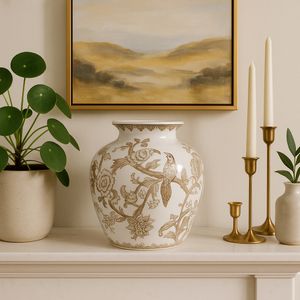 GORTONWAY BROWN CHINOISERIE 10 (IN) 2