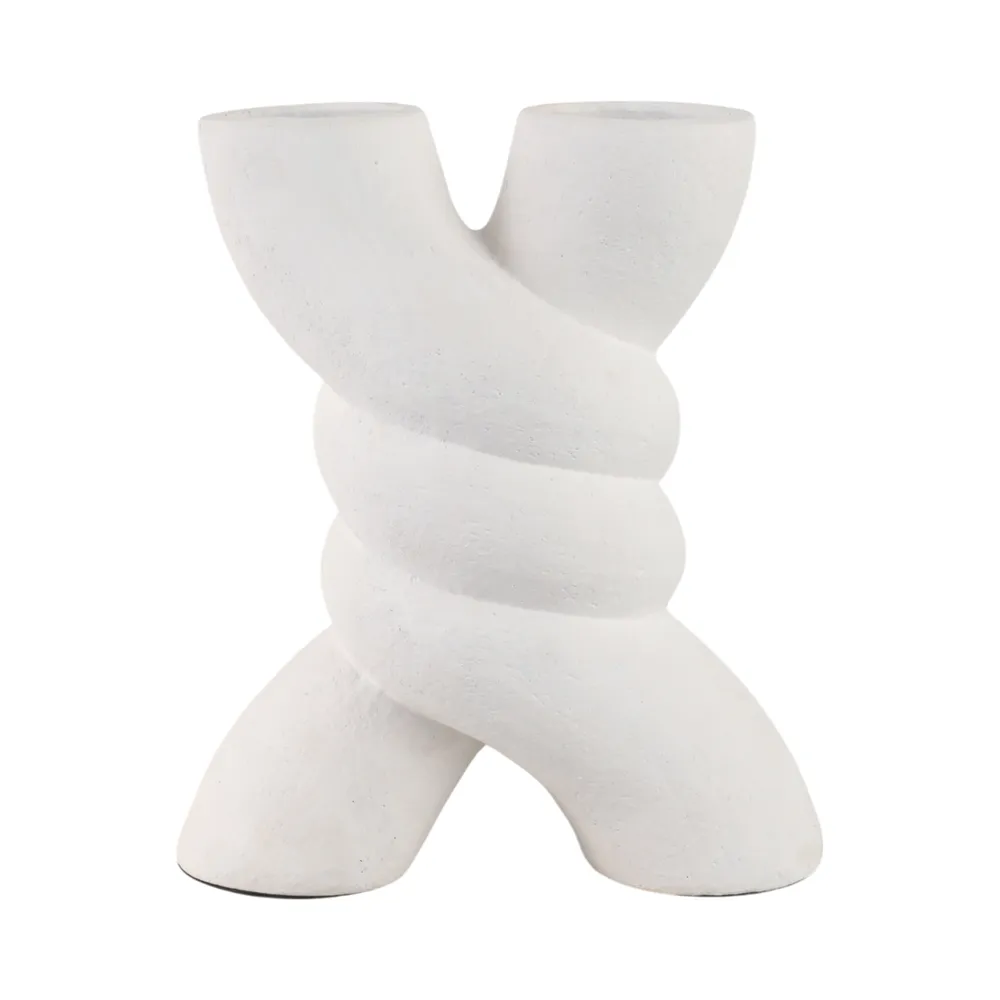 WINTONMILL WHITE VASE 14 (IN)