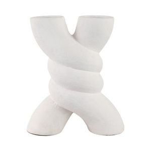 WINTONMILL WHITE VASE 14 (IN) 5
