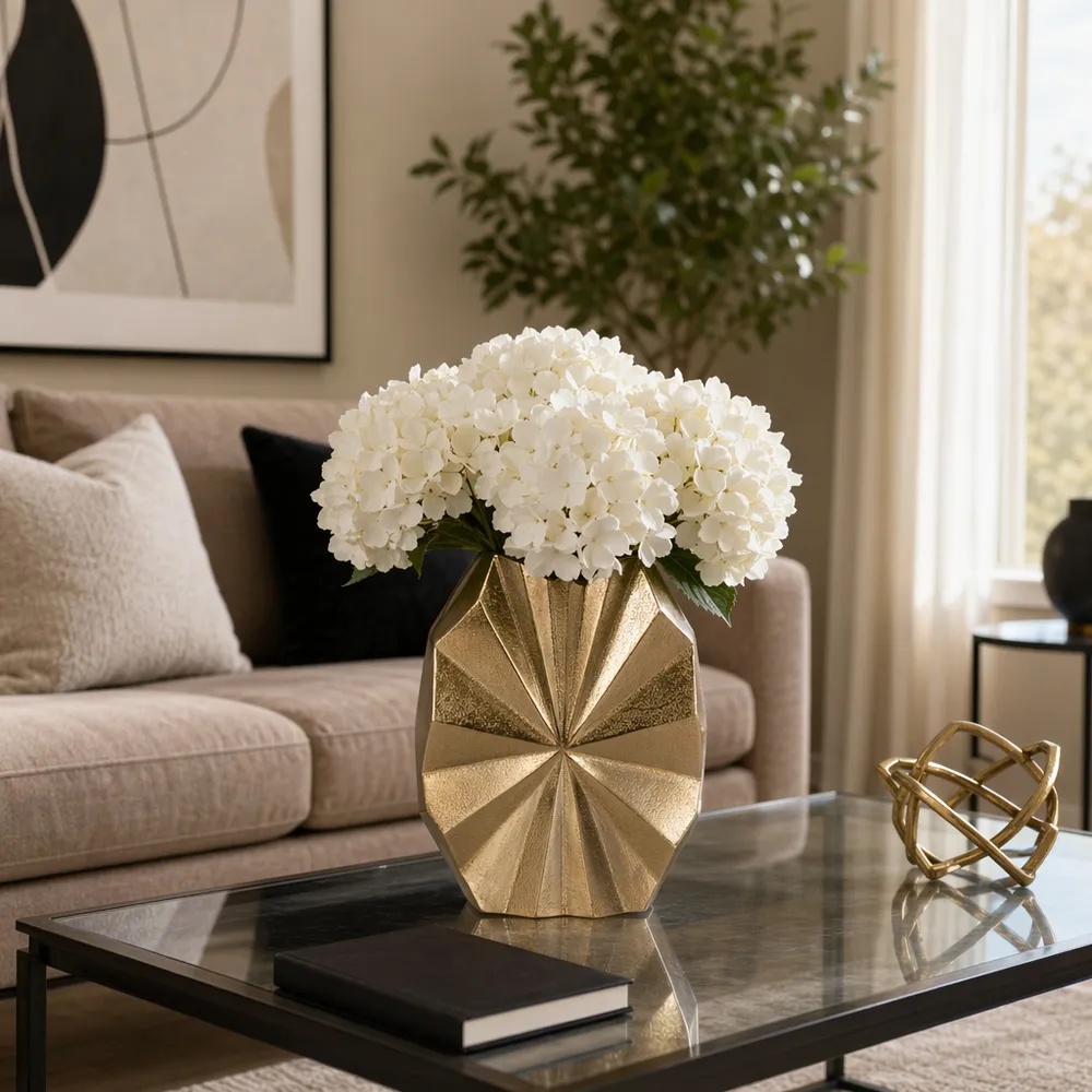 PENNPARK GOLD VASE 10 (IN)