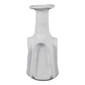 DAWSONWELL WHITE VASE 14 (IN) 4